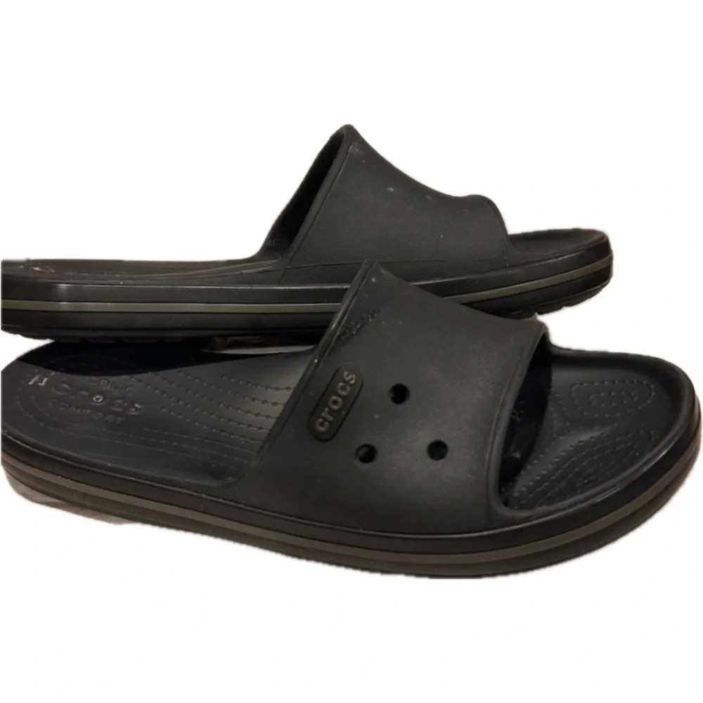 Crocs Men’s Crocband III Black Slide Sandals Size 12